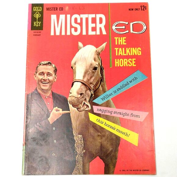 Mister Ed the Talking Horse #2 1963 Gold Key Comic - Picture 1 of 6